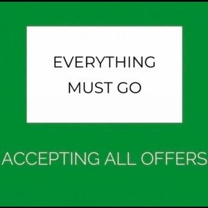 CLOSET CLEAN OUT!!! ACCEPTING ALL OFFERS!!!